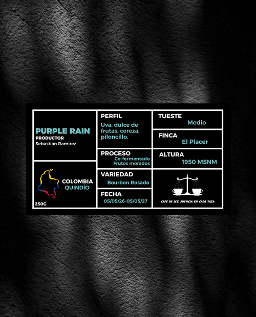 Café de Ley - Purple Rain