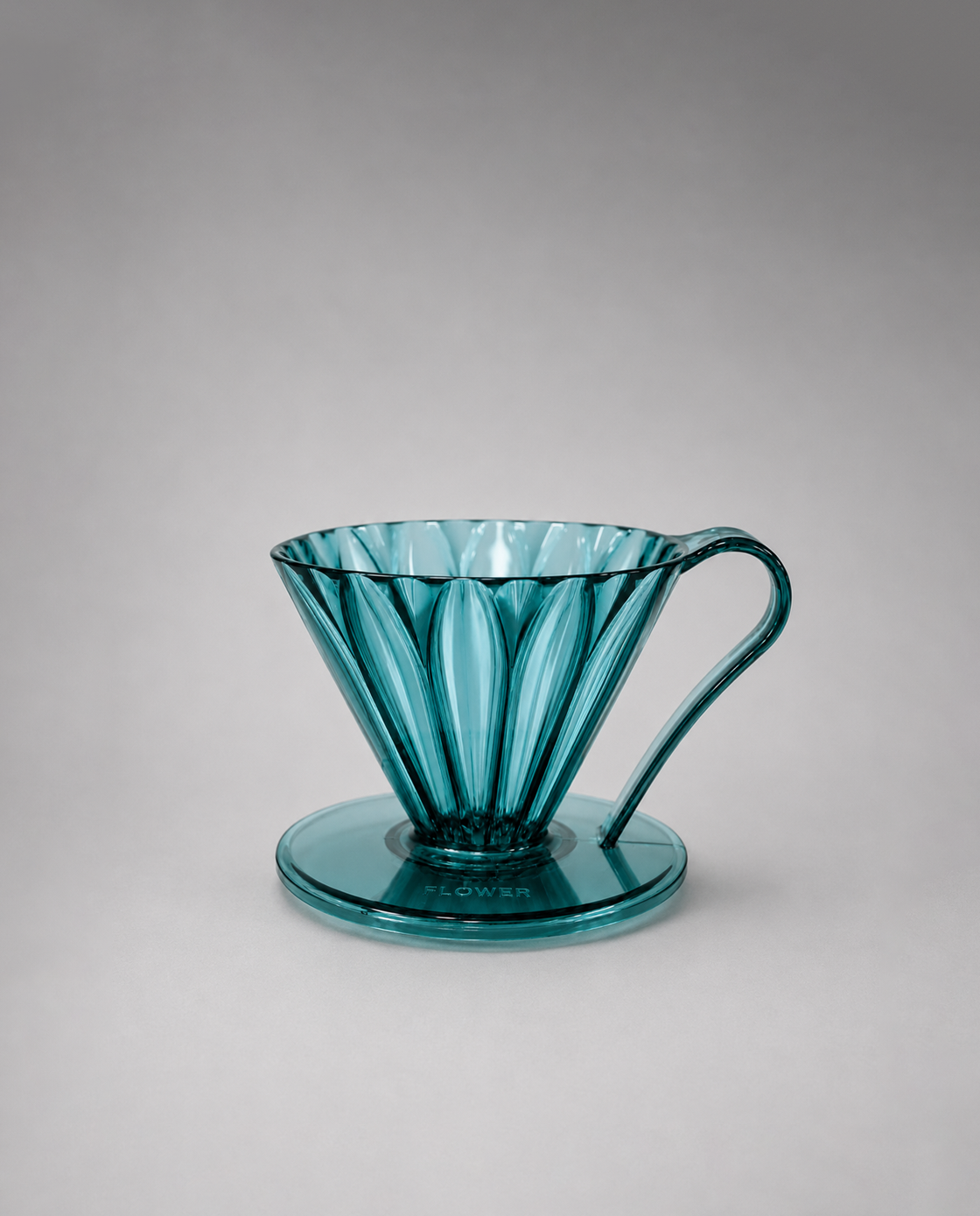 Dripper Flower Tritan Verde Azulado